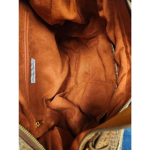 Debbie Brooks, as seen in Shark Tank, brown and gold Shimmer floral design with - Picture 11 of 12